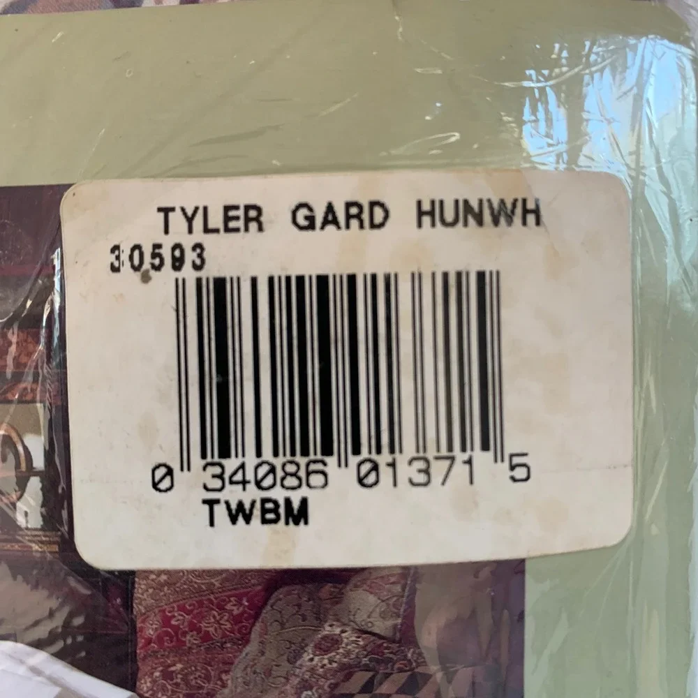 Wamsutta Twin Fitted Sheet Tyler Garden Floral Multicolor 200TC Made in USA